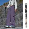 Pantalon de randonnée pour femme Automne Extérieur Imperméable Camping Escalade Pantalon Parachutiste Taille Élastique Respirant Pantalon Cargo de Trekking