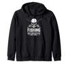 Post-Apocalyptic Survival Fishing – Essential Life Skills Zip Hoodie