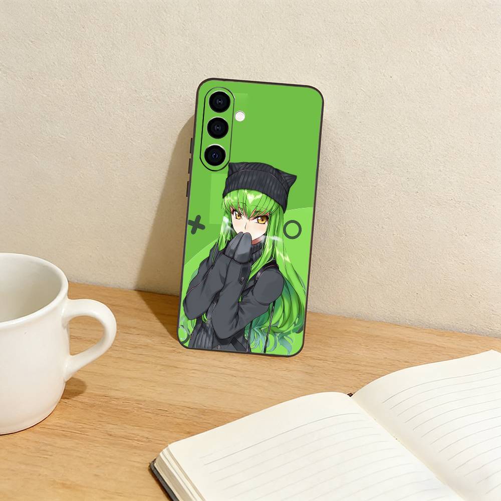 Anime C-Code Geass-s Phone Case For Samsung Galaxy A73,A72,A71,A70,A53,A52,A51,Others Soft Black Cover