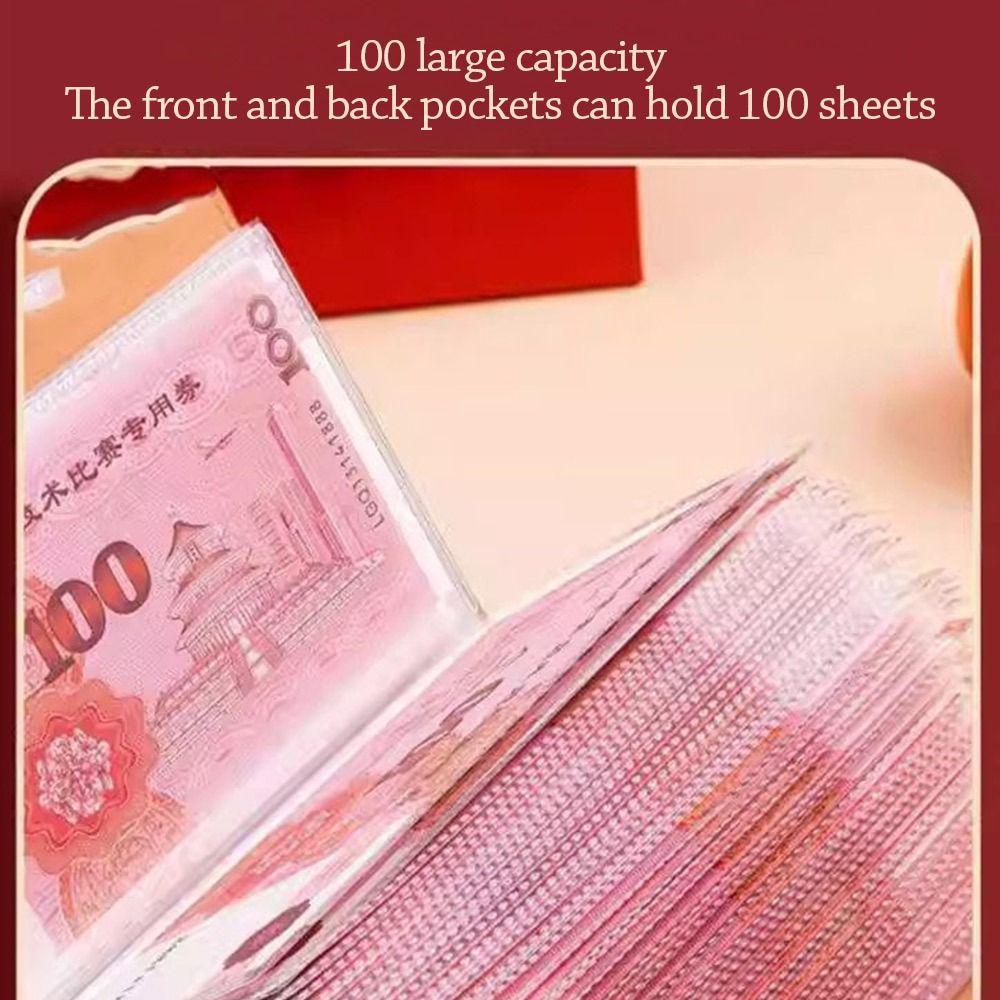 Save Money 100 Envelopes Money Saving Challenge Waterproof Twelve Chinese Zodiac Signs Money Collection Book Portable