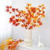 Wabi Stillwind Autumn Color Simulation Maple Leaf Flower Arrangement Ornament Homestay Landscape Flower