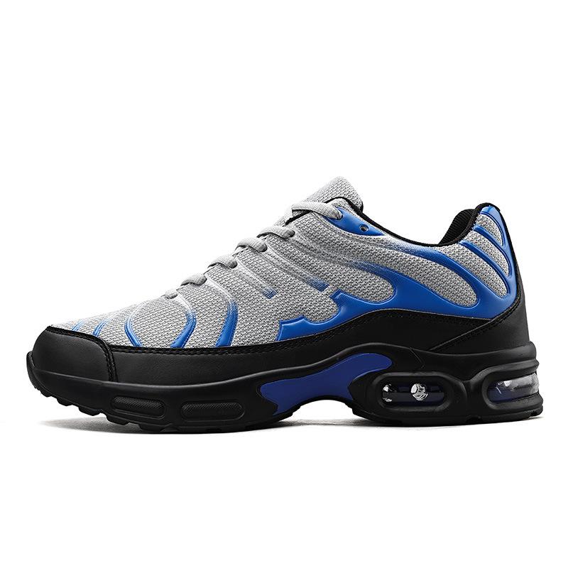 Men's shoes 2021 summer breathable mesh sports shoes air cushion shock absorption running shoes youth fitness large size shoes