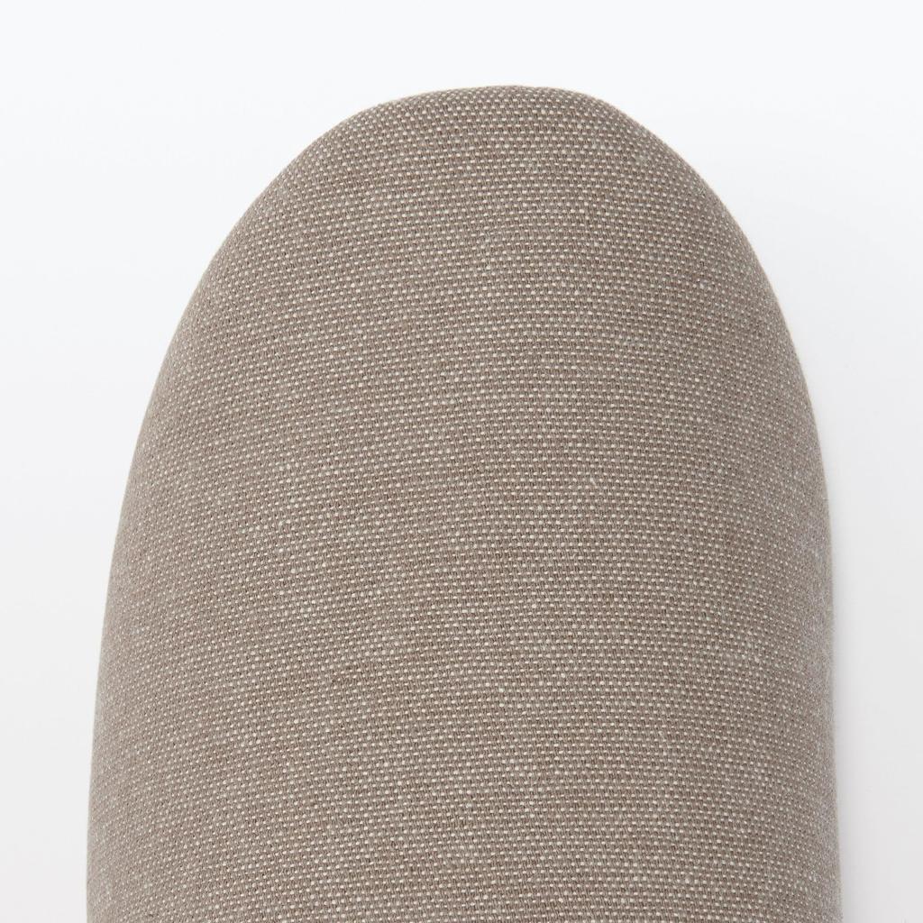 MUJI Washable Cushion XXL Light 76411291 Slippers, (Sizes 28.5-30cm), Brown,