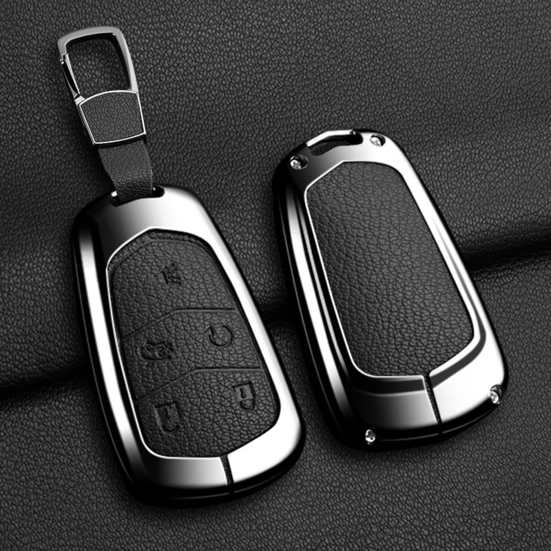 

Zinc alloy car key case suitable for Cadillac Xt5 XTS CTS SRX ATSL XT4 CT6 ATS Escalade ESV DTS ELR STS 2014-2018 car key set