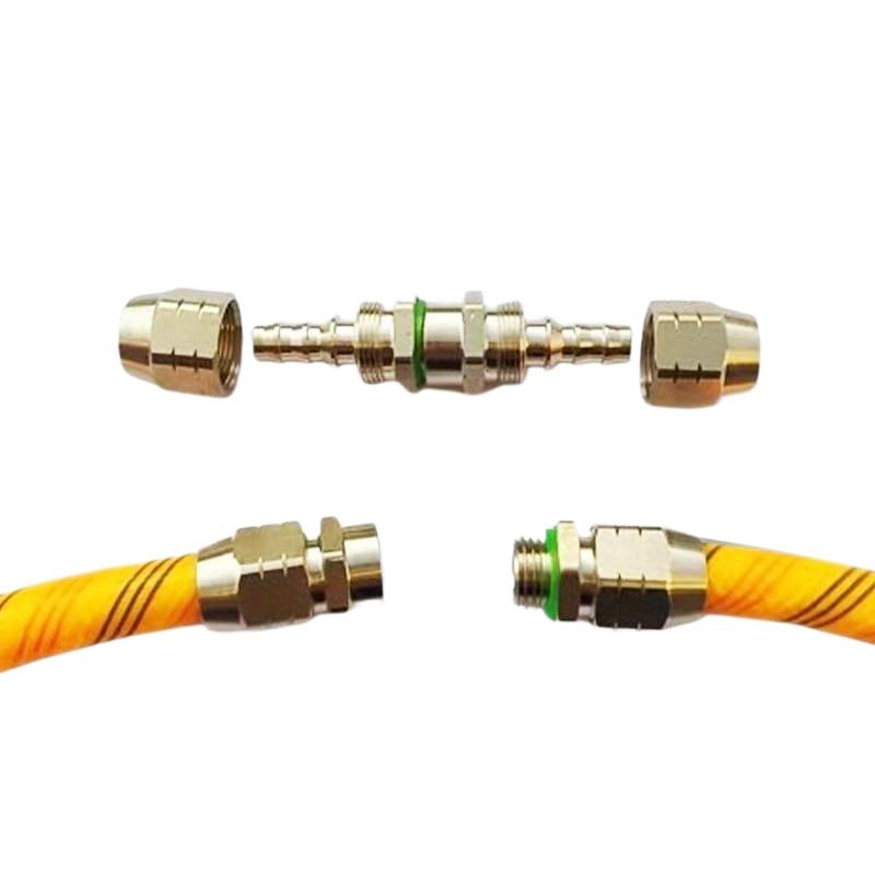 1 PC High-pressure Dosing Hose Pressure-free Connector Quick Coupling Fittings Pesticide Sprayer Medicine Hose Butt Connector