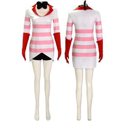 CosDaddy Alastor Engel Cosplay Kostüm Erwachsene Damen Kleid Anzüge Halloween Karneval Kostüm