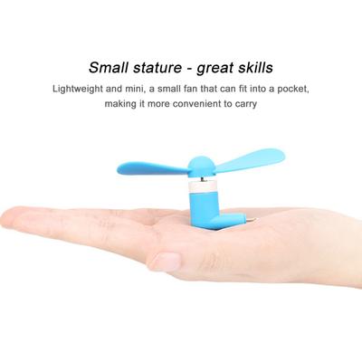 Mini ventilator portabil 2In1 pentru telefon mobil pentru Android Pentru Iphone Pentru Samsung Pentru Huawei Pentru Ipad