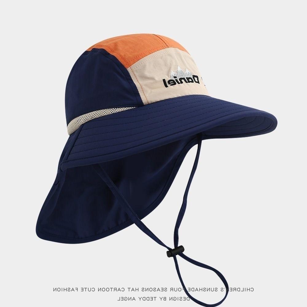 Wide Brim Outdoor Sports Hat Quick Dry Fishing Bucket Hat New Jungle Hiking Cap for Boys Girls