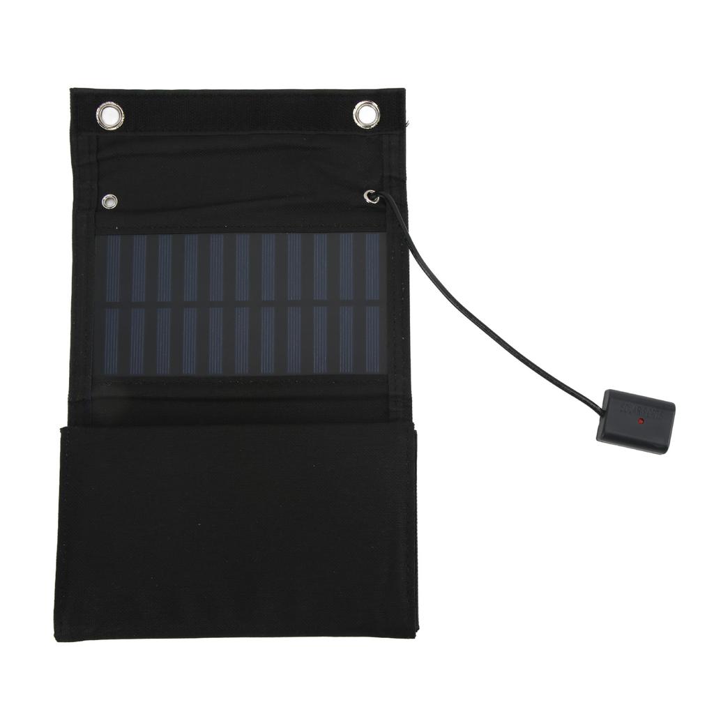 25W Solar Panel Folding Pack IP65 Waterproof Anti Oxidation with USB Cable for Surveillance Cameras Laptops