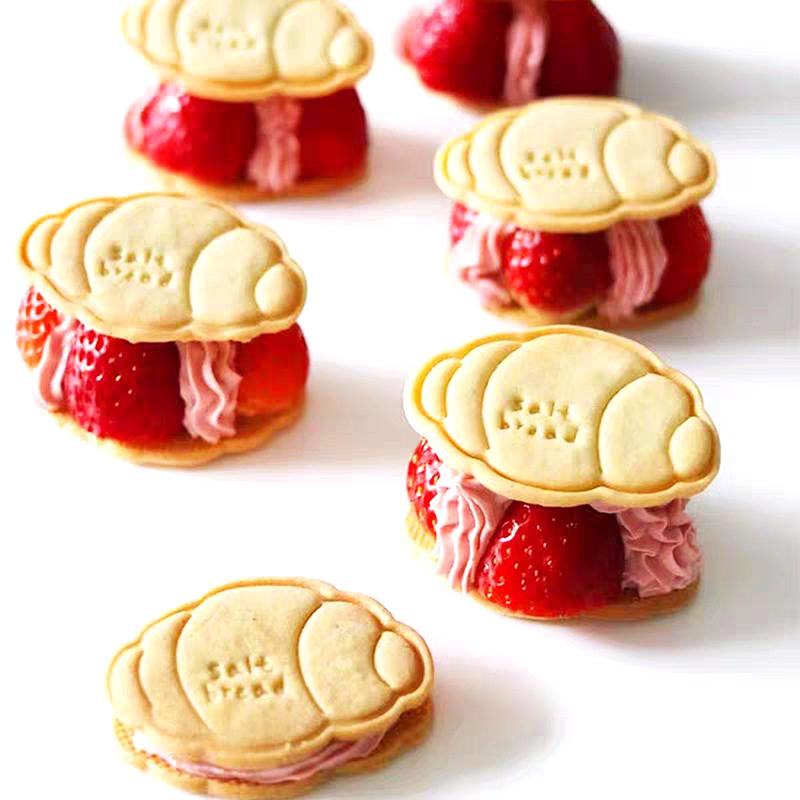 1Set Plastic Cookie Mold Biscuit Mould DIY Bakery Pastry Tools Confectionery Baking Stamp Cutters Kitchen Gadgets