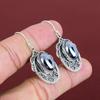 Shungite Earring Gemstone Vintage Earring 925 Sterling Silver Earring Natural Shungite Jewelry Handmade Earrings Antique  Earring For Gifts