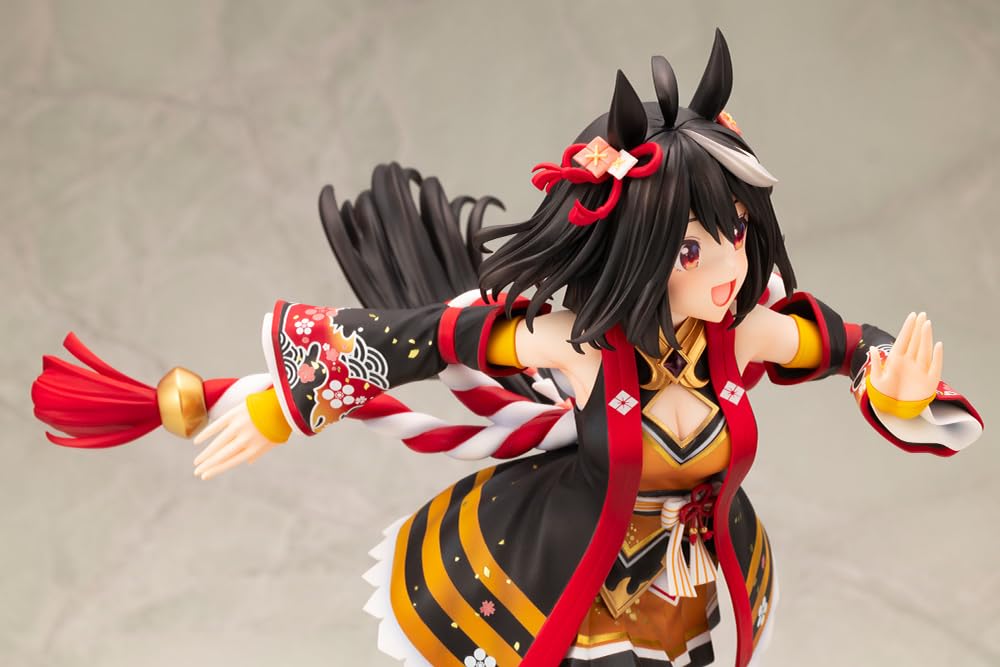 Kotobukiya Uma Musume Pretty Derby by the Approaching Kitasan Black Scale PVC Painted Finished Figure [Pushed Heat] 1/7