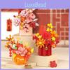 Spring Festival Building Blocks Kit With Diy Assembly For Holiday Celebration And Collectors