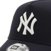 New Era Mesh Cap with MLB Side NY Free Size SL and NEYYAN NER36C9187 9FORTYA-Frame Patch, Navy, 940AFTR, SP, NVY, 14388606,