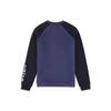 Nike Letter Logo Print Color Block Crewneck Sweatshirt Kids Sweatshirt Navy-Blue 903650-473