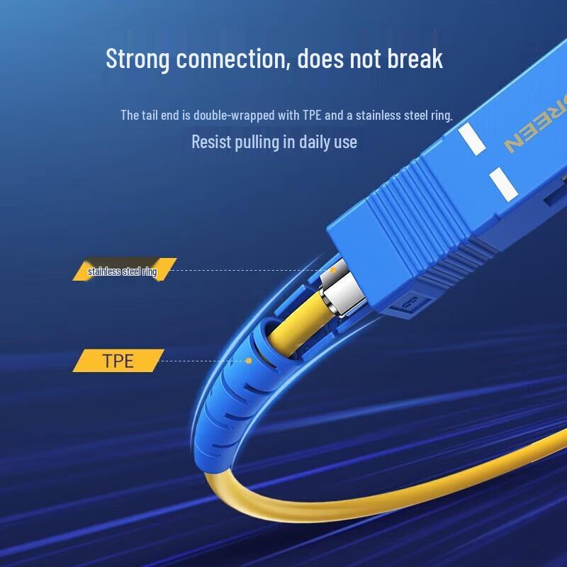 UGREEN SC-FC Single-Mode Fiber Optic Patch Cable
