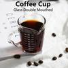 70/150ML Espresso Glass Cup Measuring Cup Milk Latte Jug Coffee Supplies Kitchen Dining & Bar Mug Drinkware Double Thick Bottom