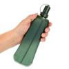Outdoor 250/500ml Soft Flask Collapsible Folding Sport Water Bottle Lightweight Wide Mouth Water Bag Hiking Bicycle