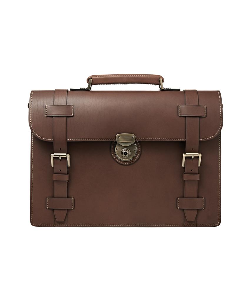 Brogue And Morrow Alx Bag (L/Chocolate)