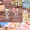 1:12 Dollhouse Miniature Mini Figure Accessories Playthings Transparent Candy Fruit Jar Candy Bottle Miniature Families Present