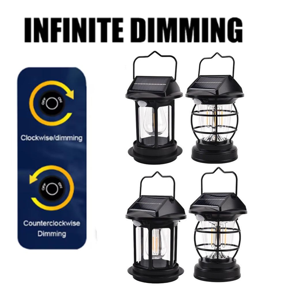 with Handle Solar Camping Lantern Waterproof Solar Horse Light Camping Light  Household Outdoor