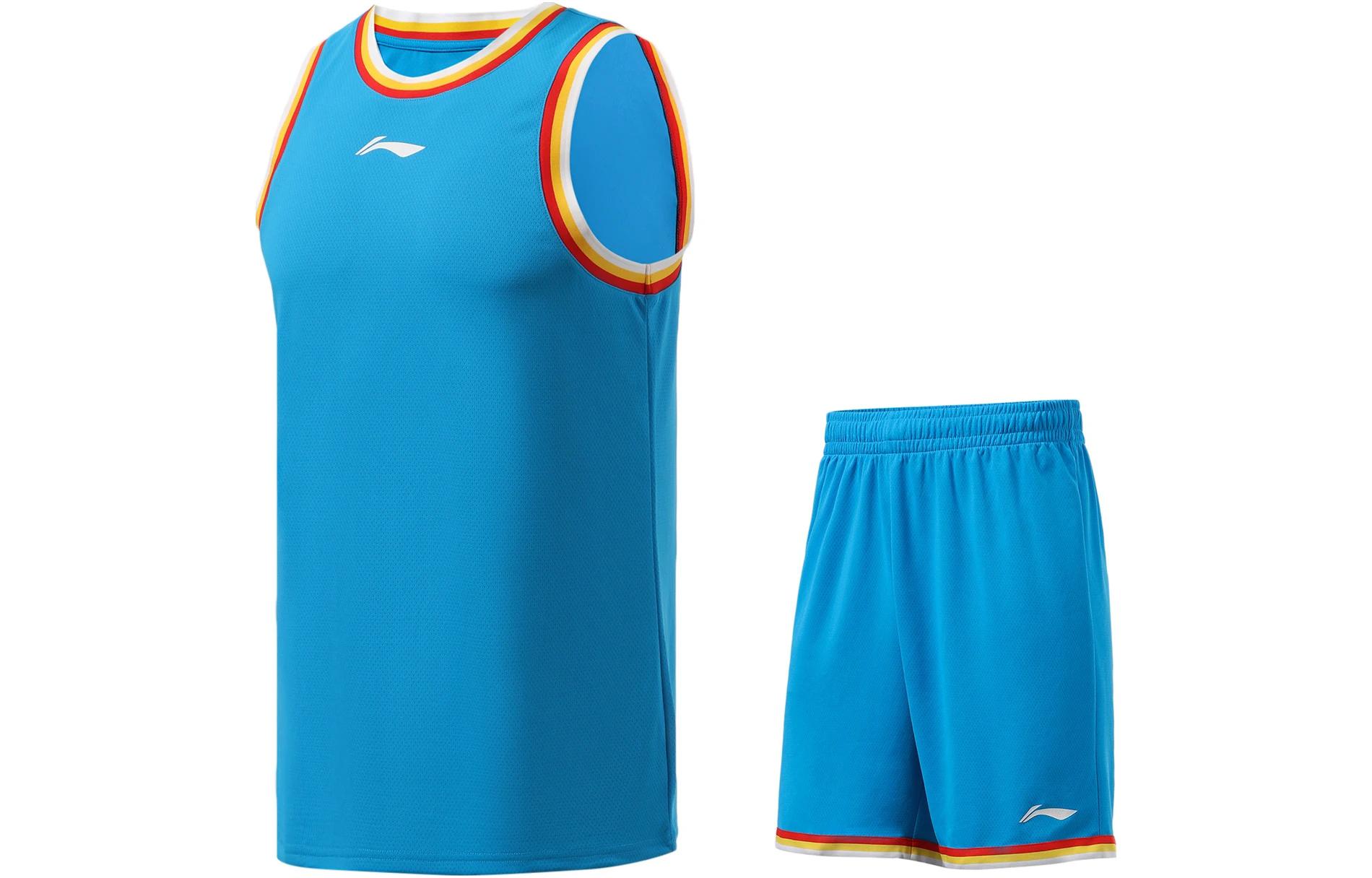 Li Ning Casual Sportswear Men s Light Blue AATR011-4 L