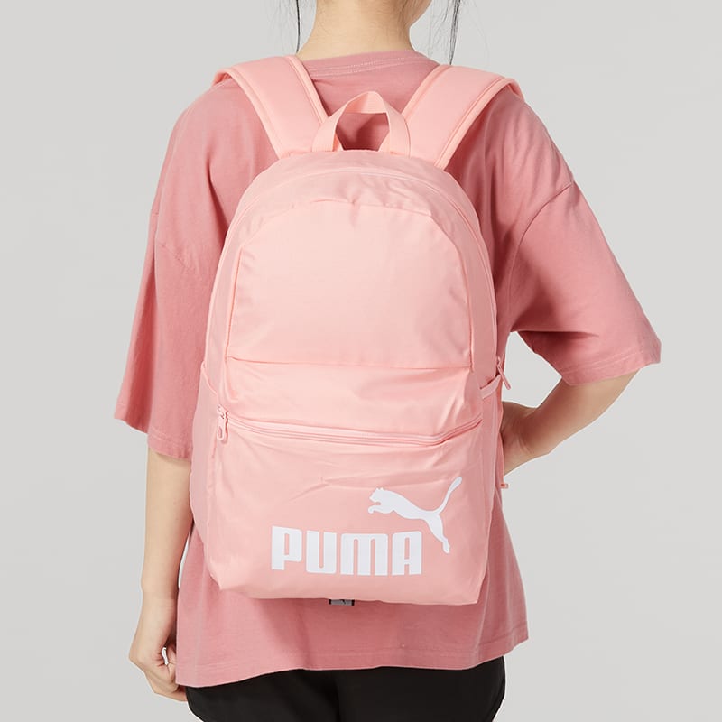 PUMA Fabric Laptop Bag Backpack Women's Pink 079943-04