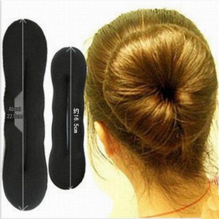Schwamm Haar Lockenwickler Dutt Blume Styling Stick - Bestseller Haar Accessoire