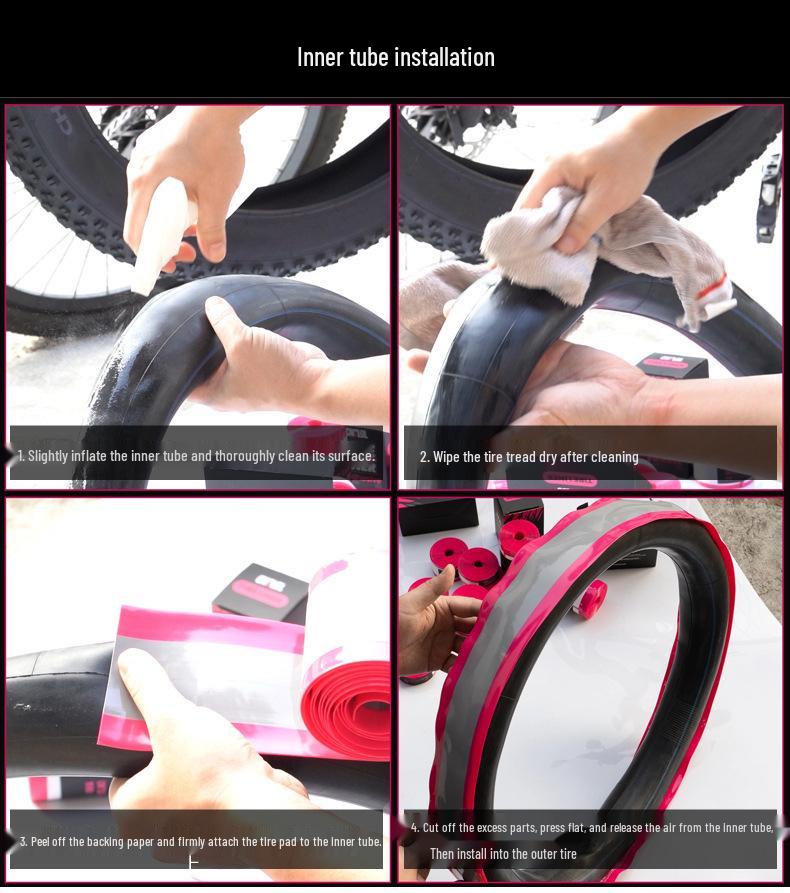 CNCLOL TPU Anti-Puncture Tire Liner - Thick Inner Tube Protection for Mountain and Road Bikes