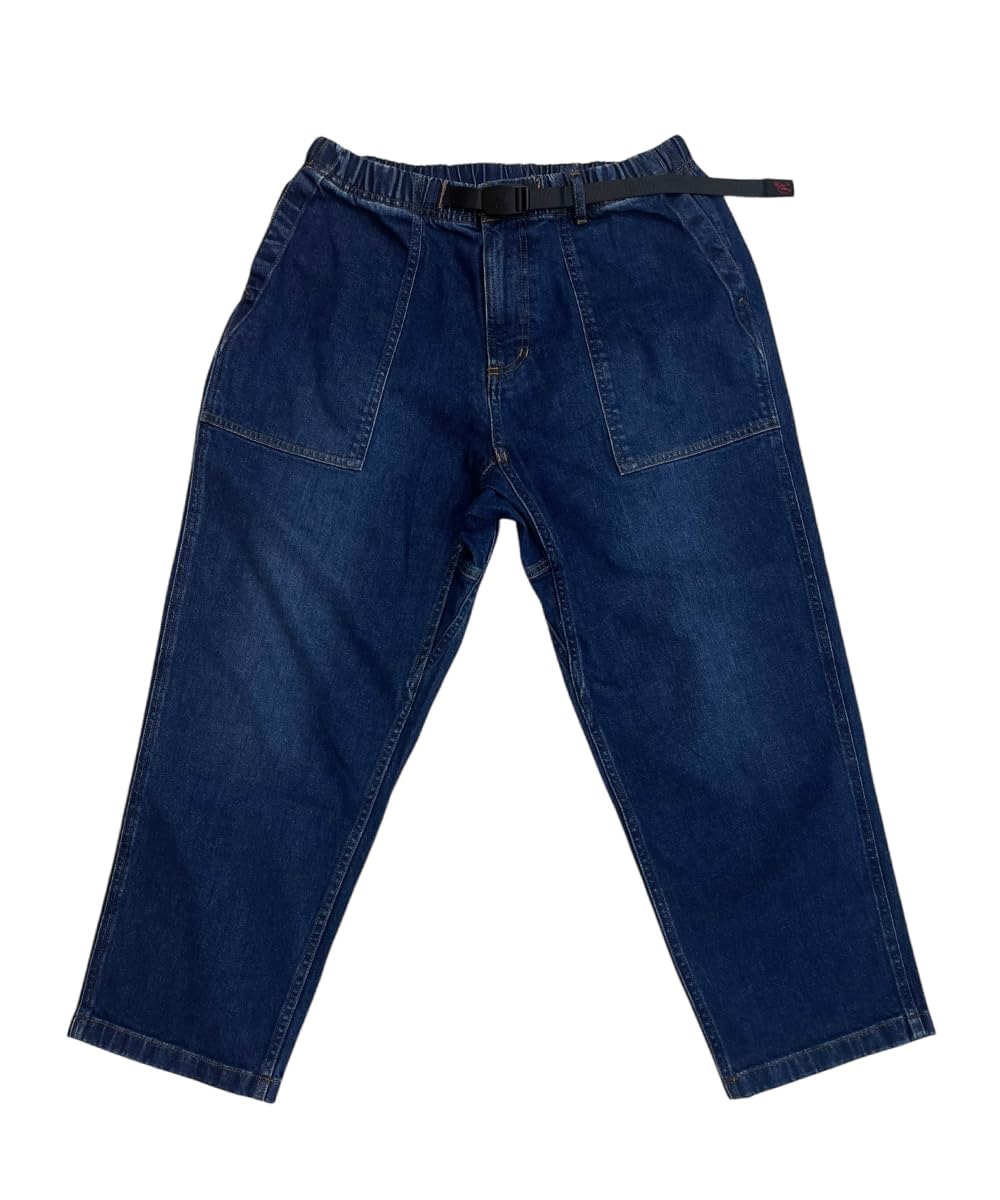 

Брюки Gramicci из эластичного денима свободного кроя, зауженные к низу, длиной 9/10, G5SU-P082 (S, ТЕМНО-СЕРЫЙ)