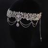 Super flash necklace, flash bride luxury temperament necklace, new heavy industry exquisite main wedding dress atmospheric neck chain