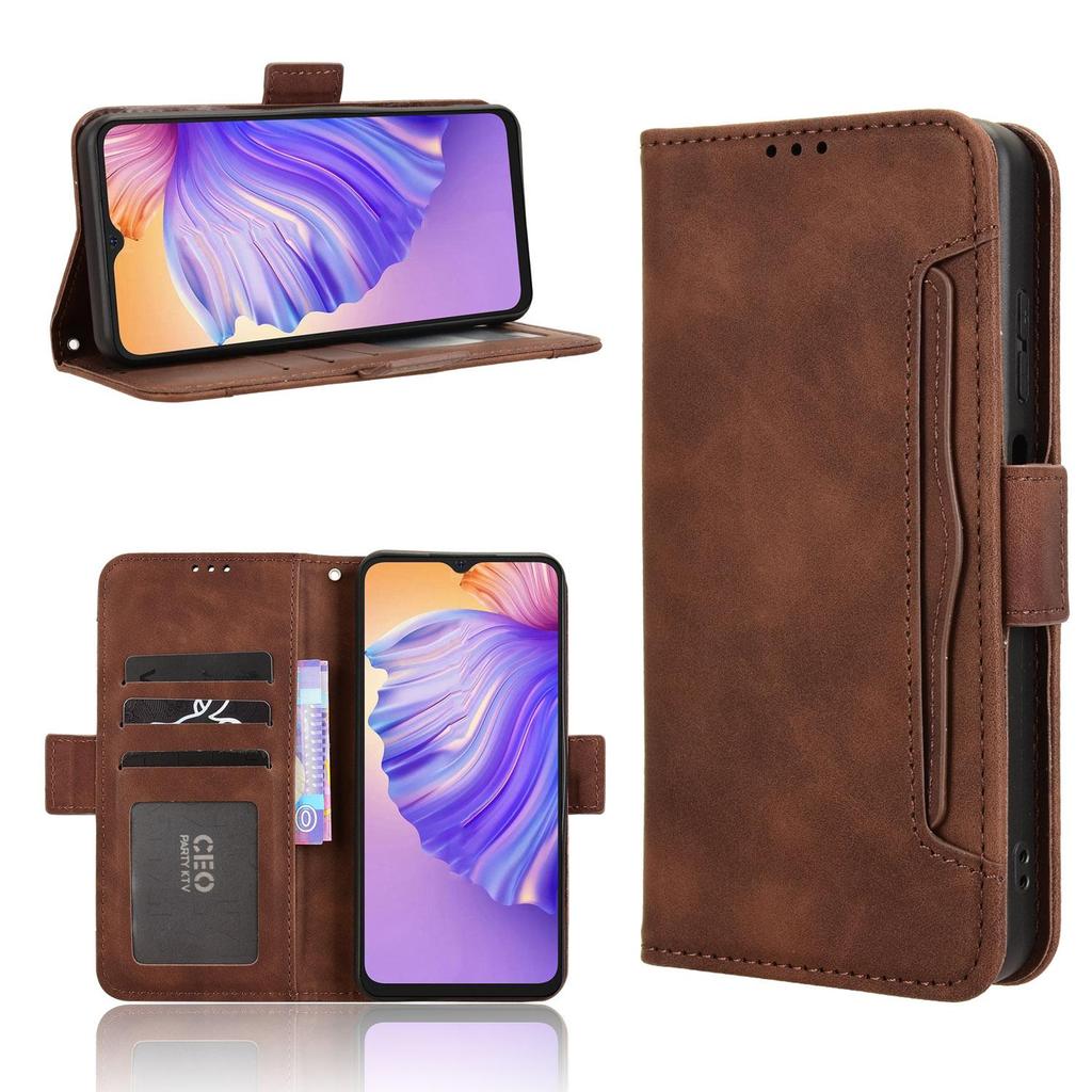 Flip-Cover für Ulefone Note 21 Ledertasche [Flip Vintage Leder] Brieftasche Stoßfeste langlebige Retro-Telefonhülle