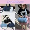 Stylish Childrens Bag 2024 Simple Fashionable Tote Shoulder Bag For Kids Unisex