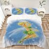 Tinkerbell'S Magical Flight Print 3Pcs Bedding Setduvet Cover With 2 Bedropillowcase Home Birthday Gift