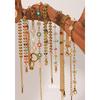 18K Gold Enamel Bracelet: European & American Style, Fashionable High-End Design for Women