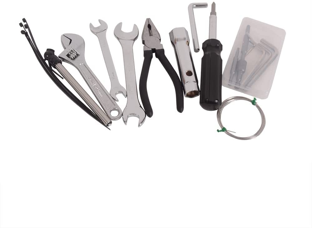 MOTO4U Motorcycle Car Tool Set Tool Bag Set Riders Maintenance Tool Set for Japanese Motorcycle UTV ATV Snowmobile Snow Bike and Personal Watercraft