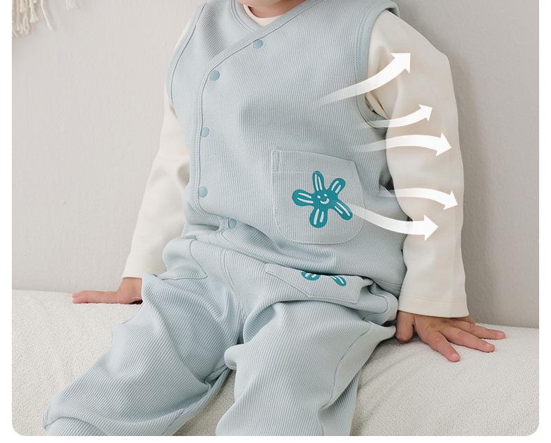 Unisex Baby Vest - Spring & Autumn Outerwear, Toddler Outdoor Wear, Lightweight Top