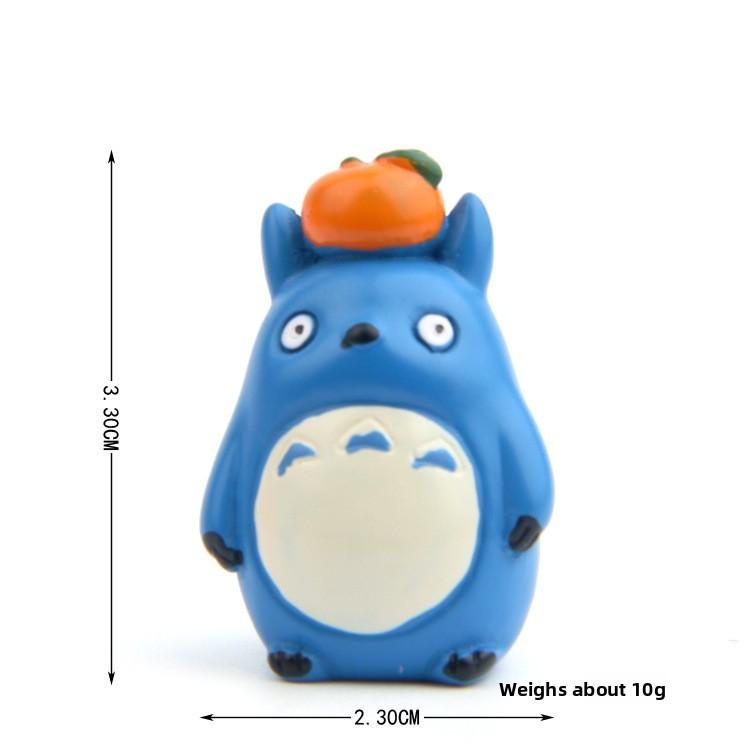 

Totoro Bag Lucky Cat Girl New Year Theme Mini Model Ornament For Decoration Prop StyleH