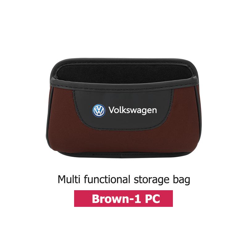 TMBCU1 For Volkswagen VW Car Storage Bag Small Collecting Bags Door Seat Back Organizer Polo Jetta Sagitar Magotan Passat B5 B6 B7 CC