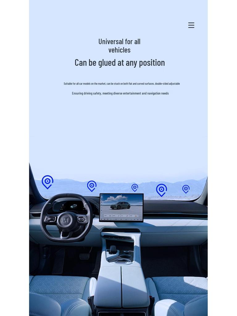 V1 Foldable Magnetic Car & Desktop Phone Holder with Vacuum Suction Cup