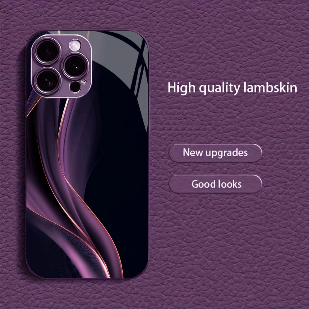

Посеребренный Чехол из Закаленного Стекла для Телефона для iPhone Чехол для 11/12/13/14/15/16/17 Pro MAX iPhone 17