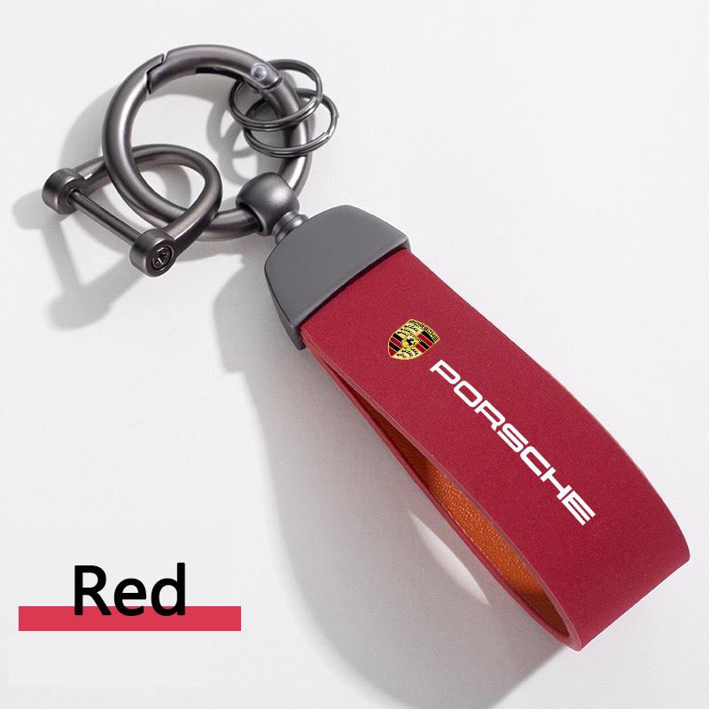 Car Key Ring Sport Keychain Custom Car Emblems Gift For Porsche 911 Cayenne Carrera-GT 928 Panamera Boxster Macan 918-Spyder 968 bqtv11