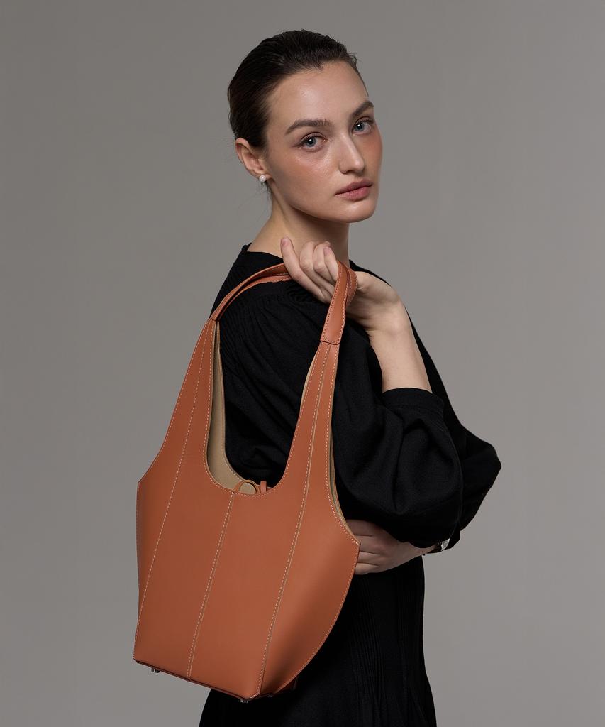 Zema Élever Le Quotidien Onnete Tote Bag S - Camel Tan (Onnete Tote Bag S)