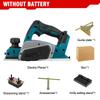 30000RPM Cordless Portable Electric Planer Brushless Electric Router Trimmer Household Desktop Wood Cutting Tool