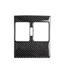 For Mercedes Benz W204 C class Car Interior Moulding Carbon Fiber Rear Air Condition Vent Cover Trim Air Outlet