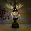 Lampada da Tavolo a Mosaico Turca Vintage Art Déco Fatta a Mano Lamparas De Mesa Vetro a Mosaico Romantica Luce da Letto Lamparas Con Mosaicos