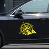 3D Car Sticker Compass Rose Navigate Mountain 4x4 Offroad Vinyl Sticker Decal Car Decal