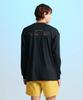 Leijibi [Set] Dry-Cooling Oversized Long Sleeve Rash Guard + Swimsuit Shorts Set M Black 2