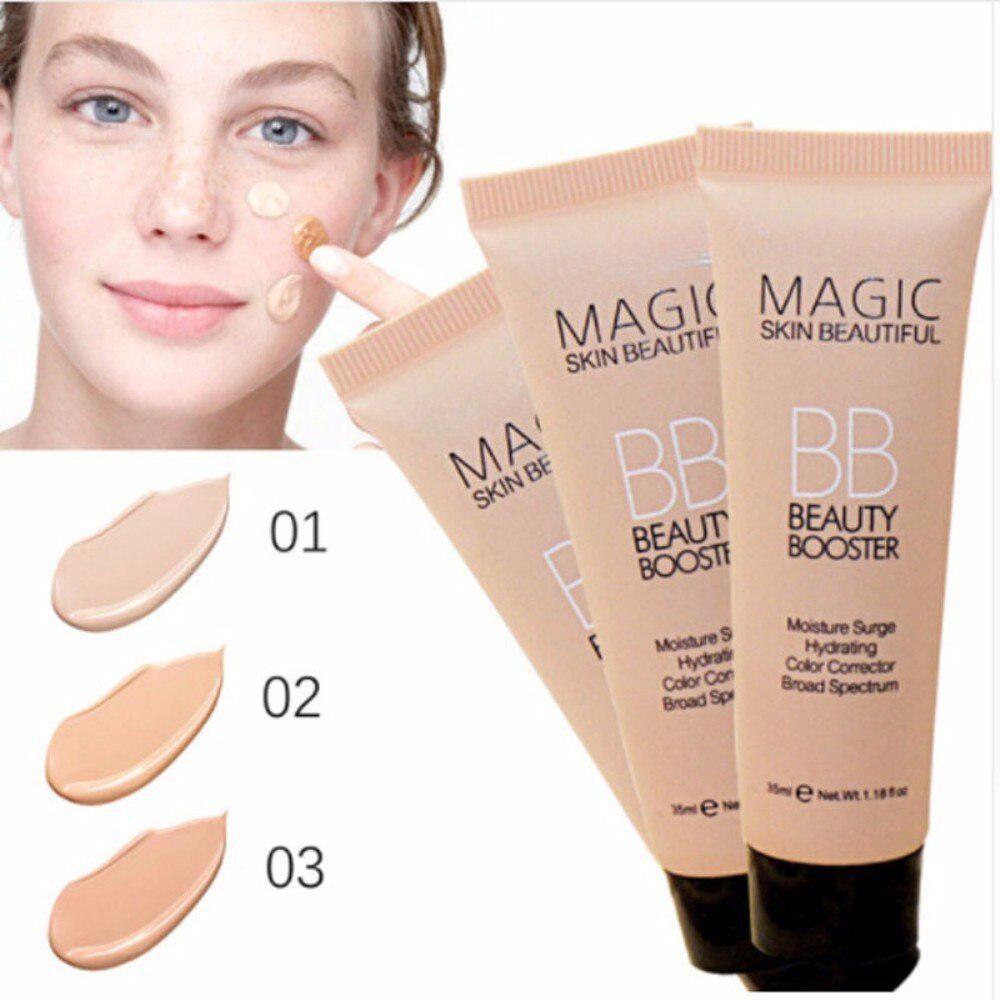 Liquid Concealer Soft Primer BB Cream Full Cover Water Resistant Face Whitening Base BB Cream