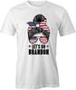 LETS GO BRANDON TShirt Tee Short-Sleeved Cotton POLITICAL HUMOR S1WCA973